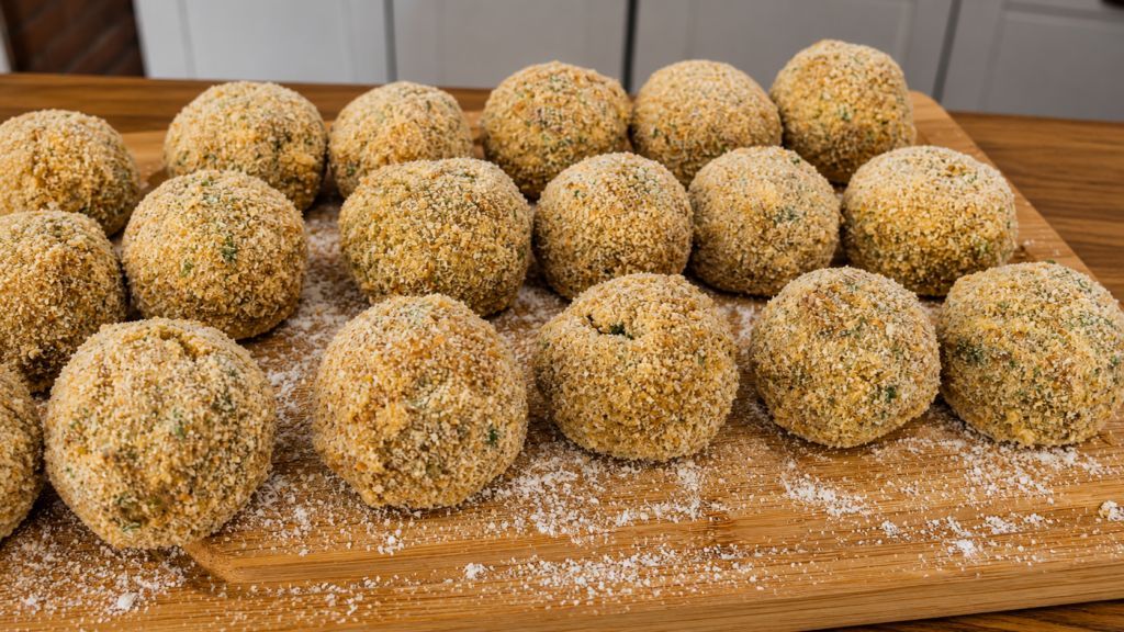 Bitterballen-moldados-para-ir-a-fritura-1024x576 Bitterballen Holandês: Bolinho de Carne Cremoso e Crocante