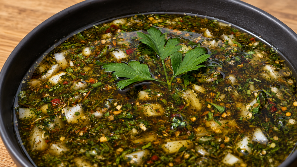CHIMICHURRI-DI-CHEF-PV-SHOW-1-1024x576 Chimichurri Caseiro: Molho Perfeito para Churrasco e Carnes