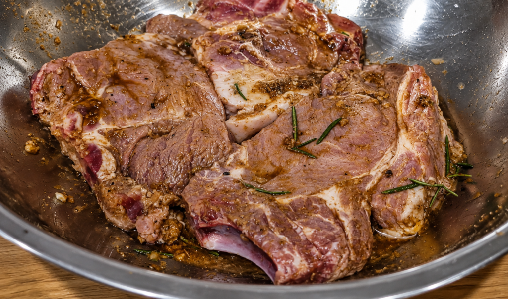 bisteca-suina-marinada-1024x603 Bisteca Suína Frita: Suculenta, Dourada e Cheia de Sabor