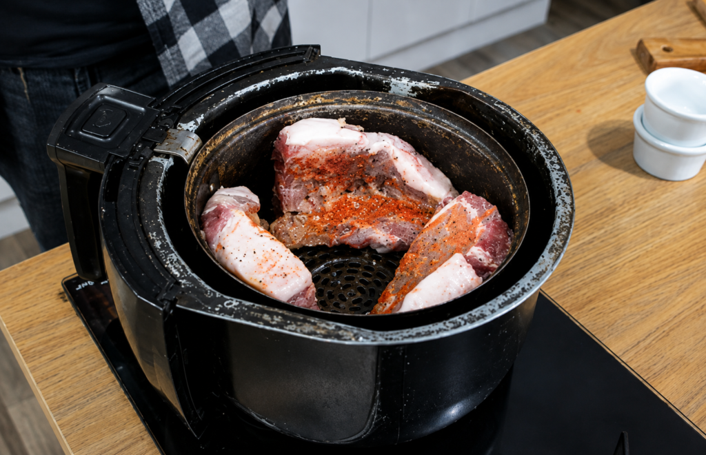 bistequinha-de-porco-na-airfryer-1024x660 Bisteca Suína na Airfryer: Suculenta, Dourada e Fácil de Fazer