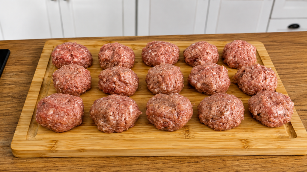 bolinhos-de-carne-suecos-1024x576 Köttbullar: Almôndegas Suecas com Molho Cremoso e Purê de Batatas