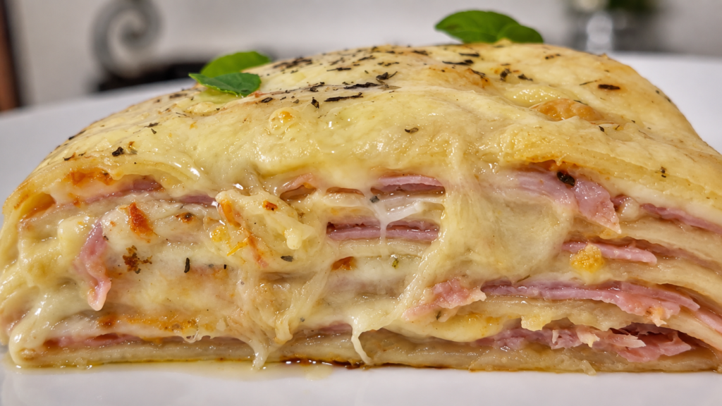 camadas-da-lasanha-de-presunto-e-queijo-1024x576 Lasanha de Presunto e Queijo: Receita Fácil, Cremosa e Perfeita para o Dia a Dia