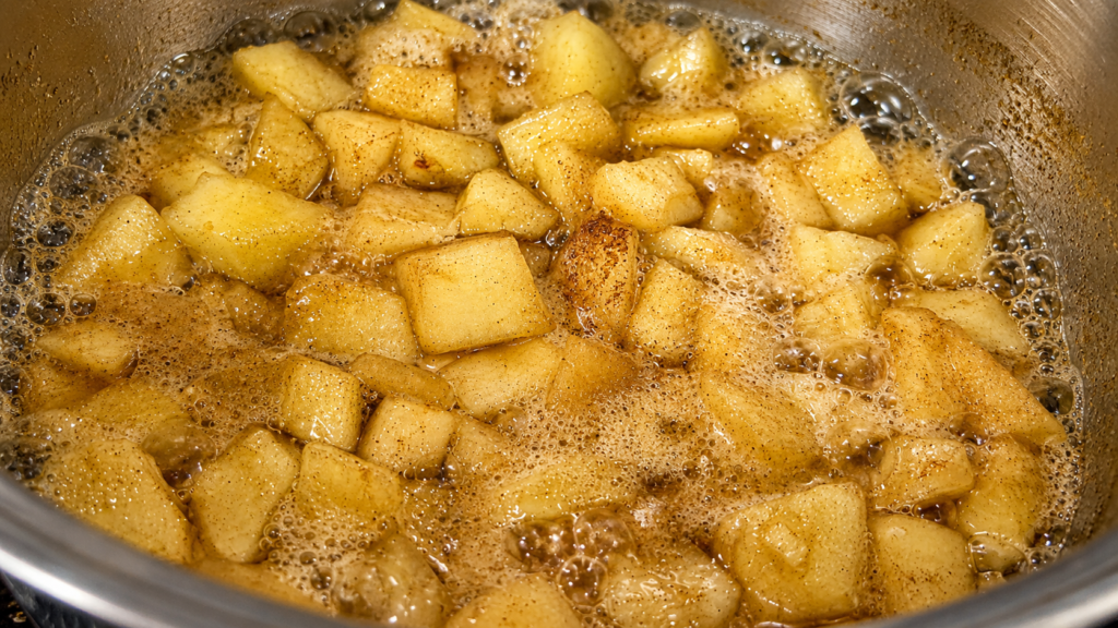 compota-de-maca-1024x576 Älplermagronen: Macarrão Suíço com Batata, Queijo e Purê de Maçã
