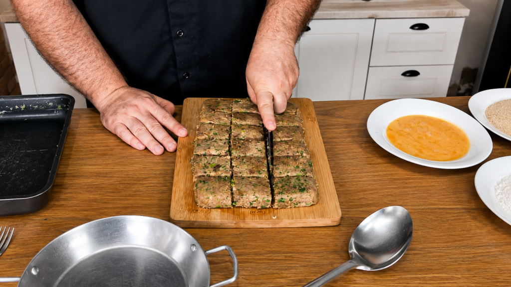 dividindo-os-Bitterballen-1024x576 Bitterballen Holandês: Bolinho de Carne Cremoso e Crocante