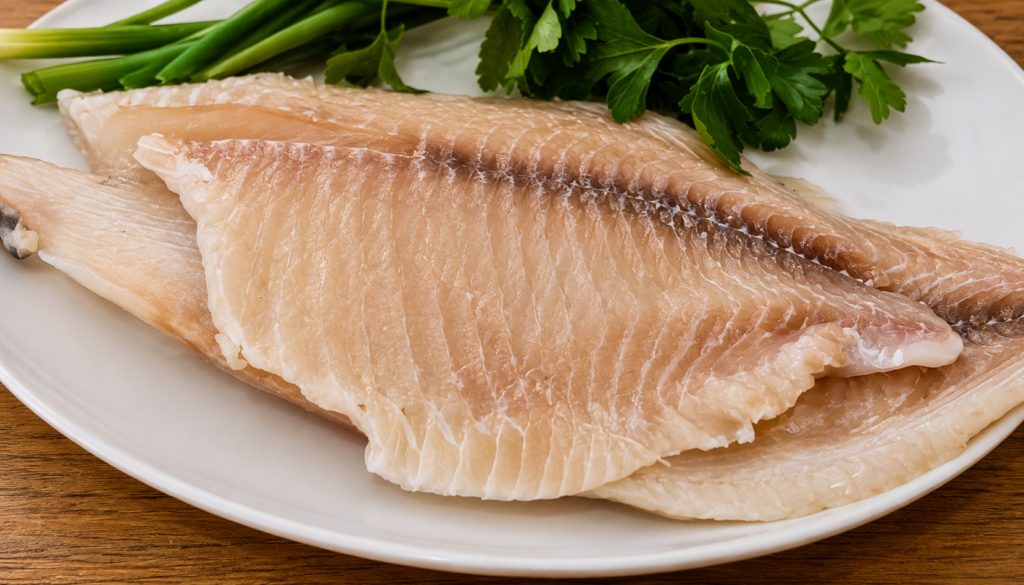 files-de-tilapia-limpos-1024x585 Tilápia com Molho de Iogurte e Ervas: Receita Leve, Rápida e Saborosa