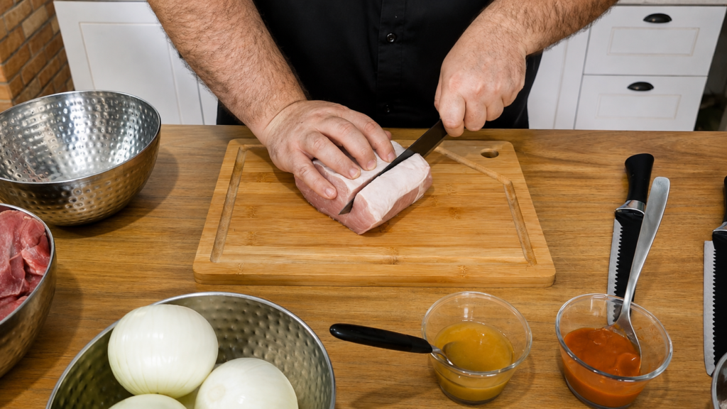 ingredientes-para-Cobanac-croata--1024x576 Čobanac Croata: Ensopado de Carnes com Páprica e Cebola