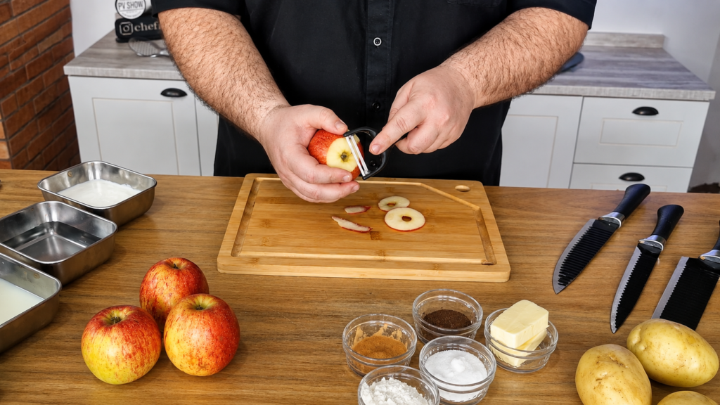 maca-sera-usada-na-compota-de-maca-1024x576 Älplermagronen: Macarrão Suíço com Batata, Queijo e Purê de Maçã