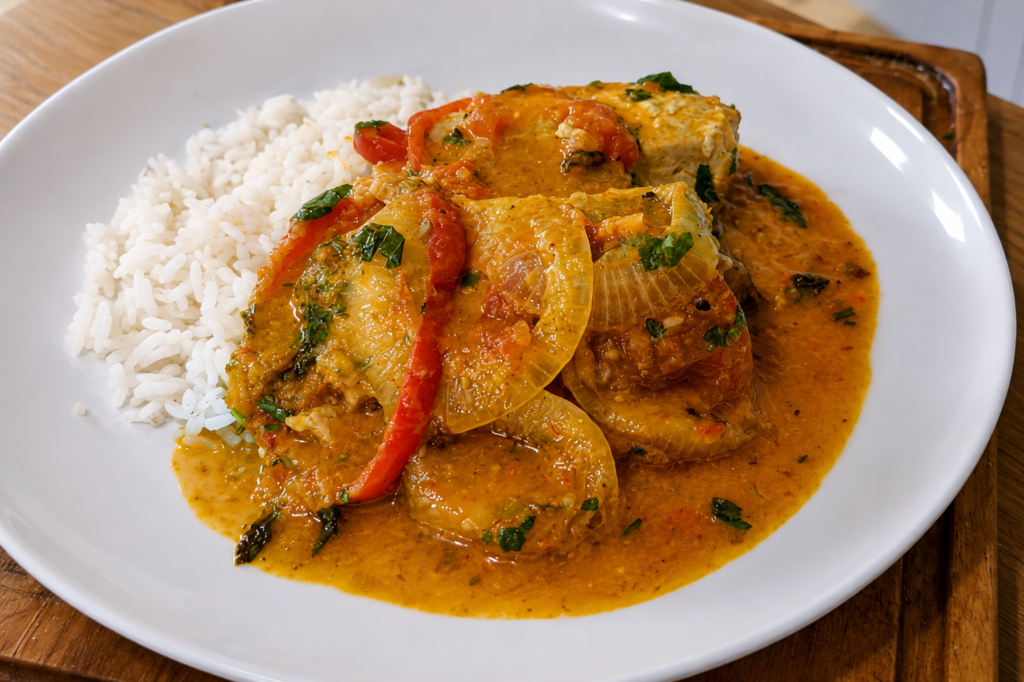 moqueca-cremosa-de-peixe-1024x682 Moqueca de Peixe com Leite de Coco e Dendê: Receita Suculenta e Cheia de Sabor