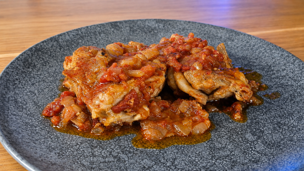 poulet-a-la-moambe2-1024x576 Poulet à la Moambé: Frango Congolês com Molho de Palma