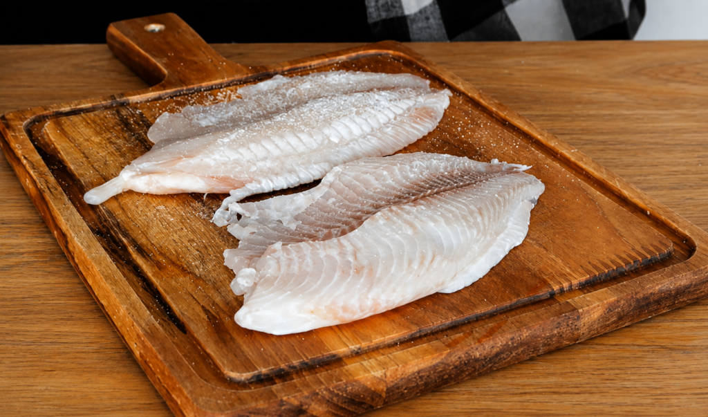 temperando-file-de-tilapia-1024x603 Tilápia ao Forno com Vegetais: Receita Leve, Suculenta e Cheia de Sabor